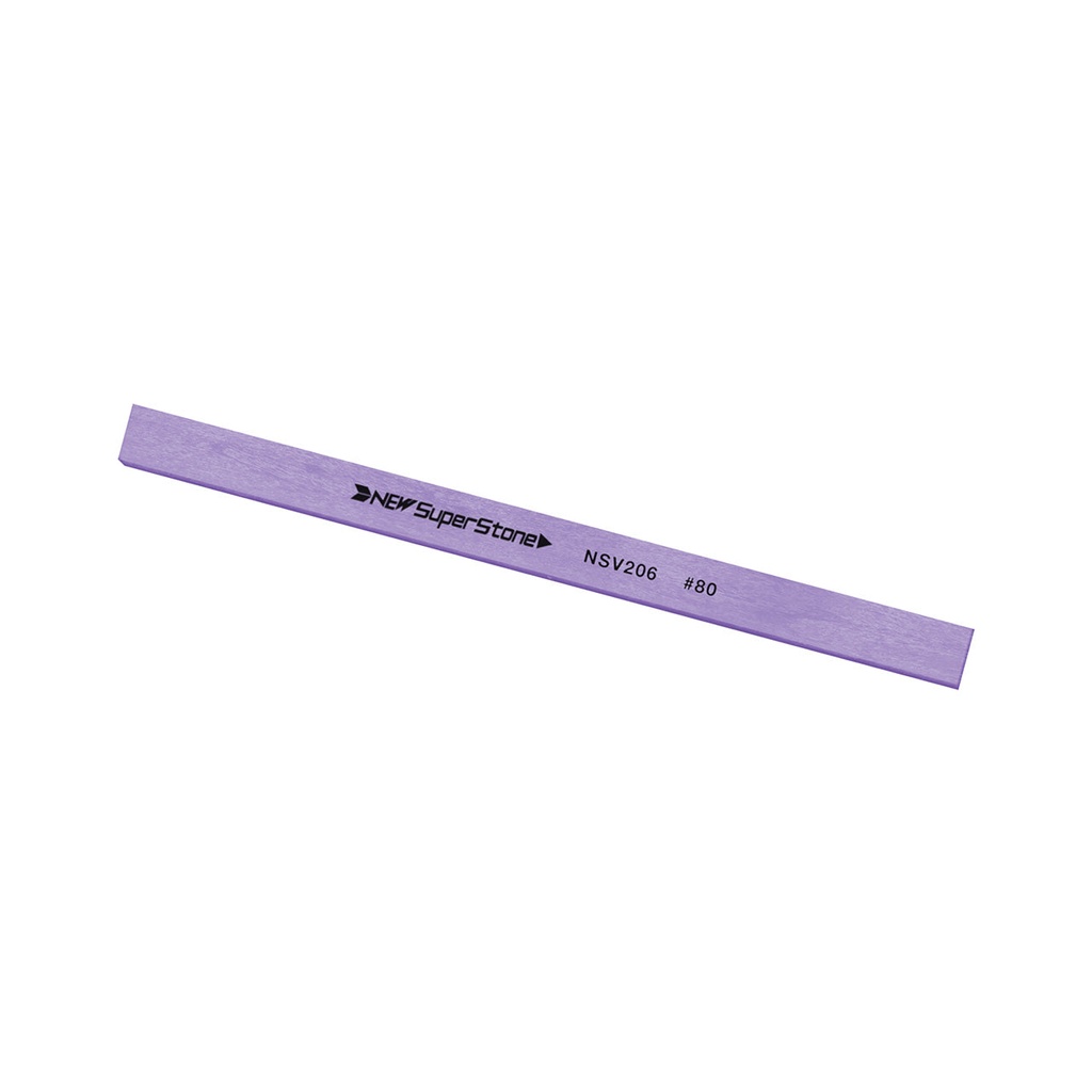 [355-0024] NSS 2x6x100, 80 Grit Violet New Super Ceramic Stone