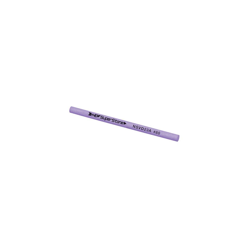 NSS 2.35 Round x 50mm 80 Grit Violet New Super Ceramic Stone