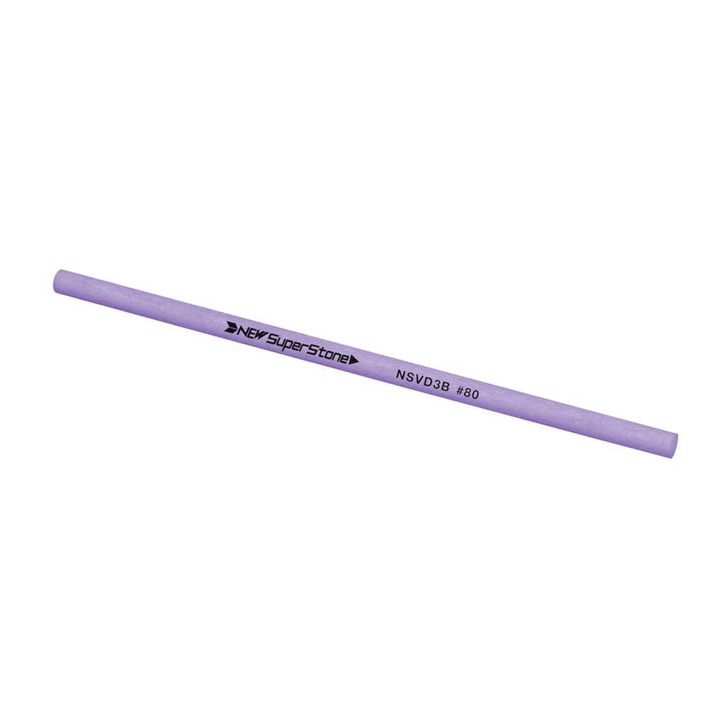 [355-0035] NSS 3.0 Round x 100mm 80 Grit Violet New Super Ceramic Stone