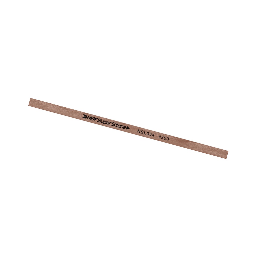 NSS 0.5x4x100 300 Grit Lt. Brown New Super Ceramic Stone