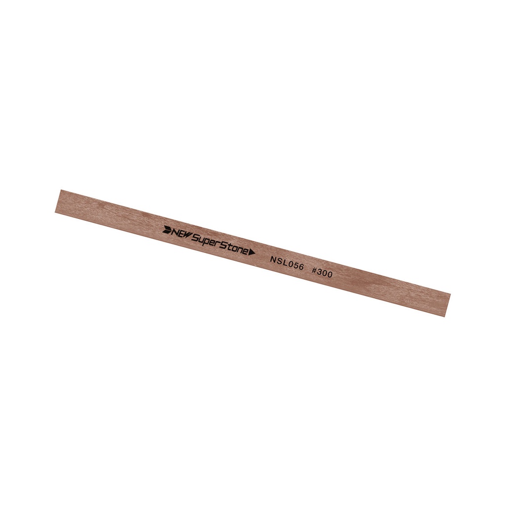 [355-0404] NSS 0.5x6x100 300 Grit Lt. Brown New Super Ceramic Stone