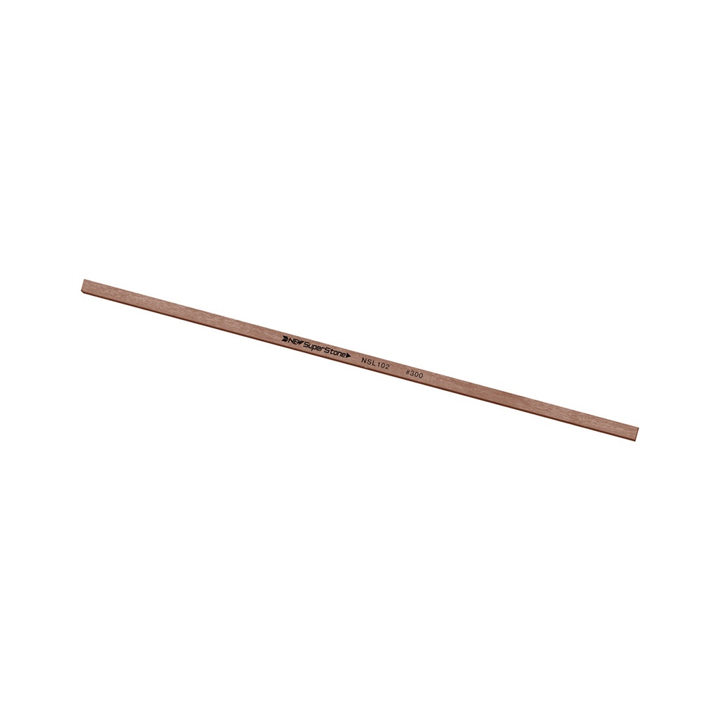 [355-0412] NSS 1x2x100 300 Grit Lt. Brown New Super Ceramic Stone