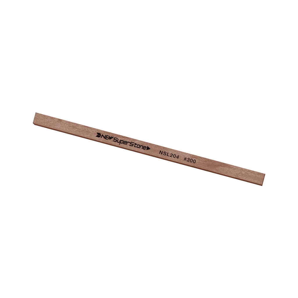 [355-0423] NSS 2x4x100 300 Grit Lt. Brown New Super Ceramic Stone