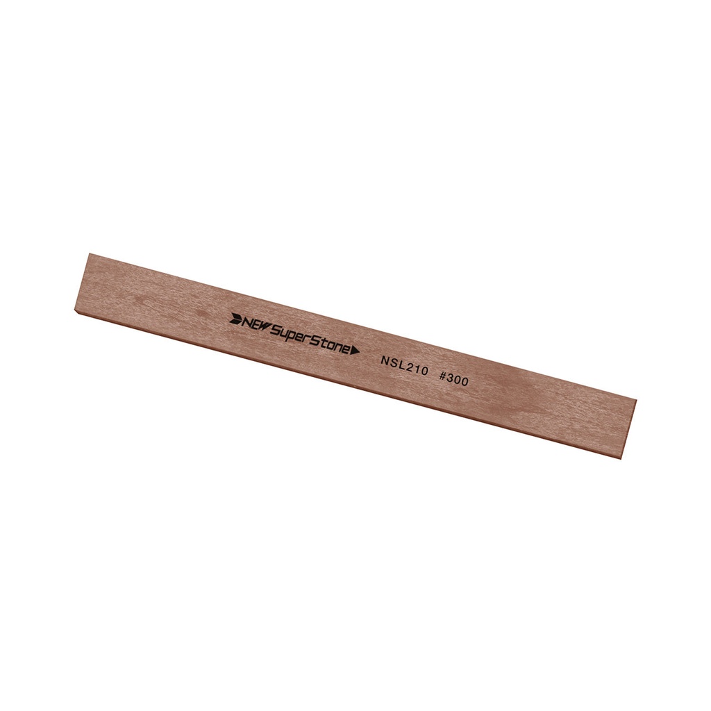[355-0425] NSS 2x10x100 300 Grit Lt. Brown New Super Ceramic Stone