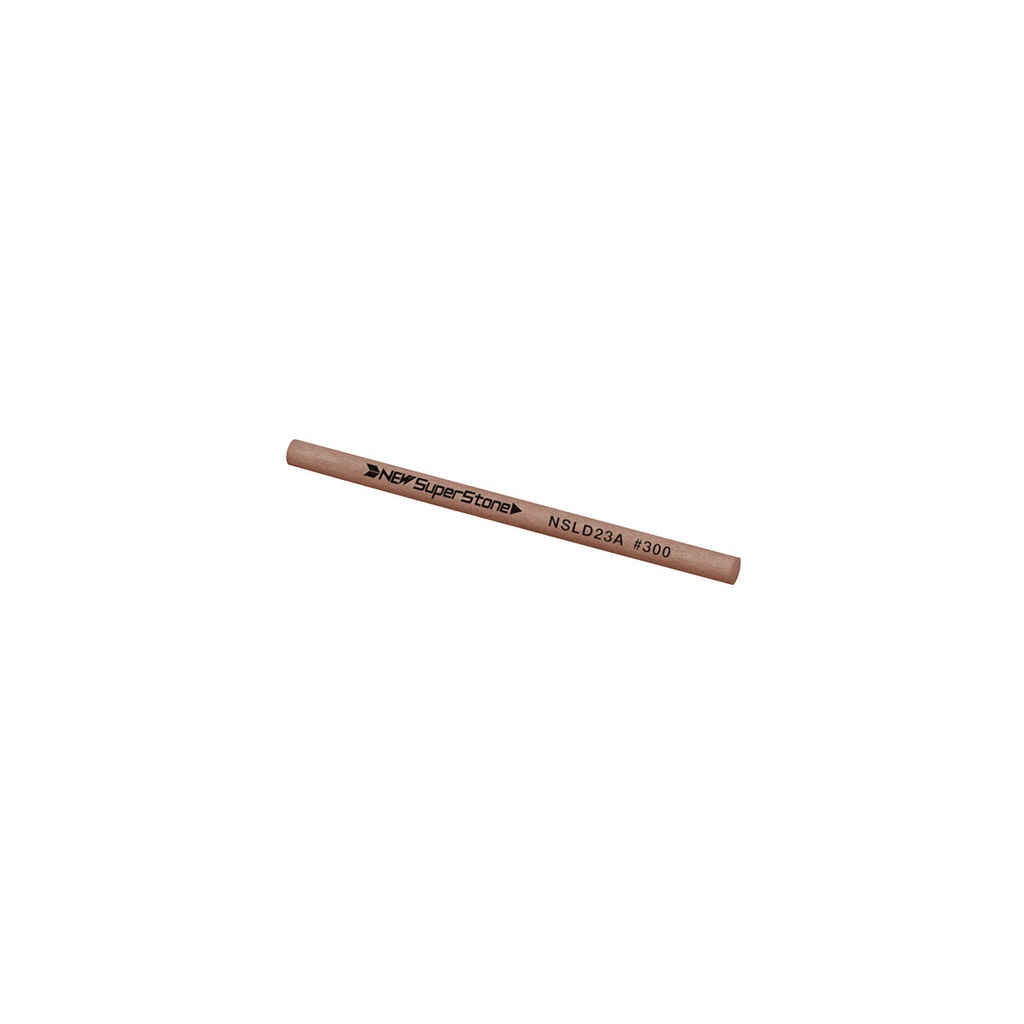 [355-0431] NSS 2.35x50 Round 300 Grit Lt. Brown New Super Ceramic Stone