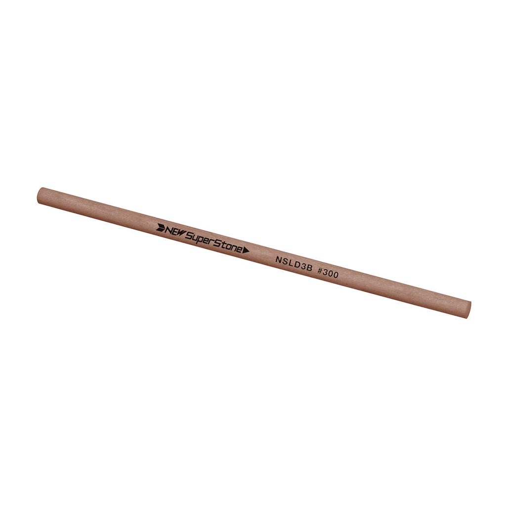 NSS 3x100 Round 300 Grit Lt. Brown New Super Ceramic Stone