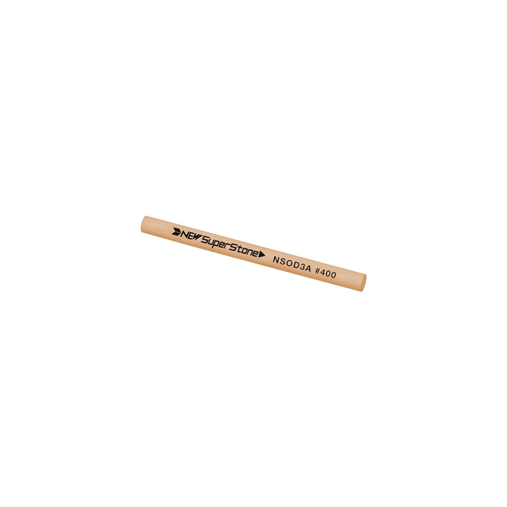 [355-0534] NSS 3x50 Round 400 Grit Orange New Super Ceramic Stone