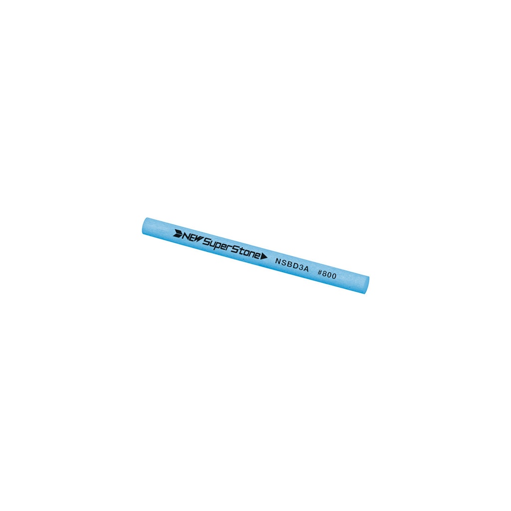 [355-0734] NSS 3x50 Round 800 Grit Blue New Super Ceramic Stone