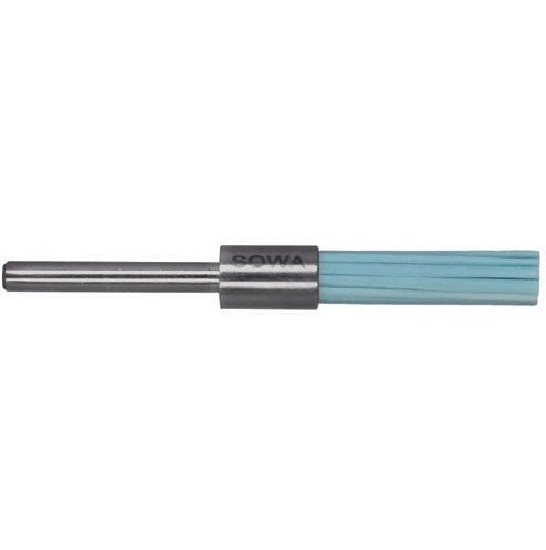 Cristone Matrix 800 Grit Ceramic End Bristle Brush 3mm shank - Blue