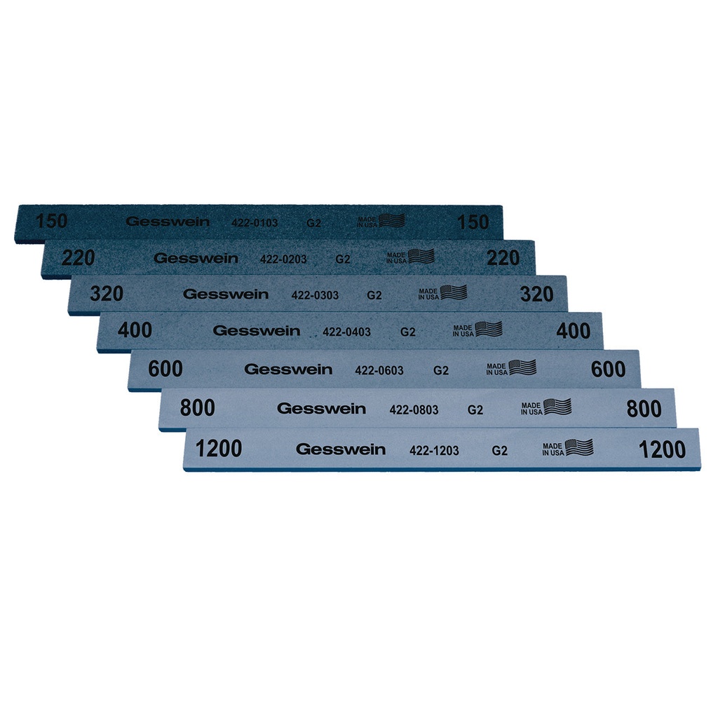Gesswein® G2 Polishing Stone All-Grit Set of 7