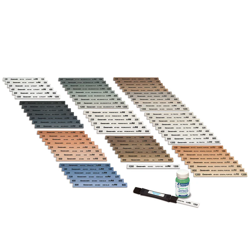 [405-2057] Gesswein® Polishing Stone Set (Set of 78)