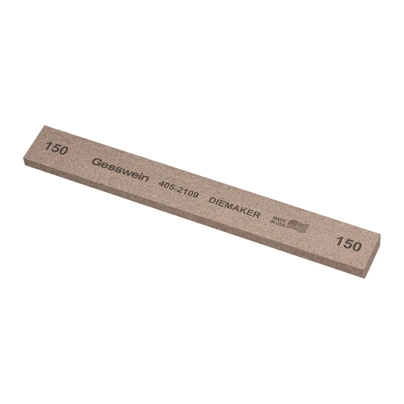 Gesswein® Diemaker Stones - 3/4" x 1/4" x 6", 150 Grit  (Pkg. of 6)