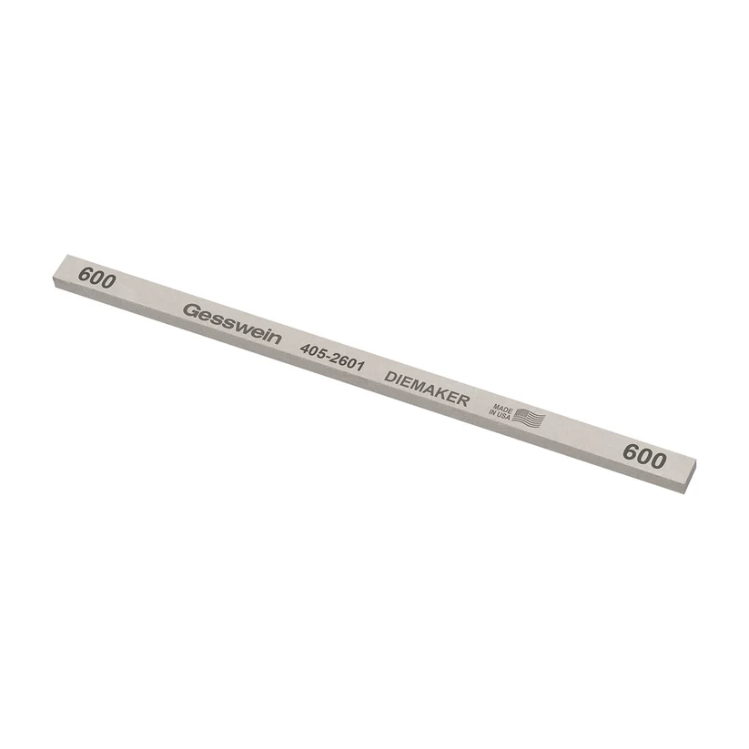 Gesswein® Diemaker Stones - 1/4" x 1/8" x 6", 600 Grit  (Pkg. of 12)