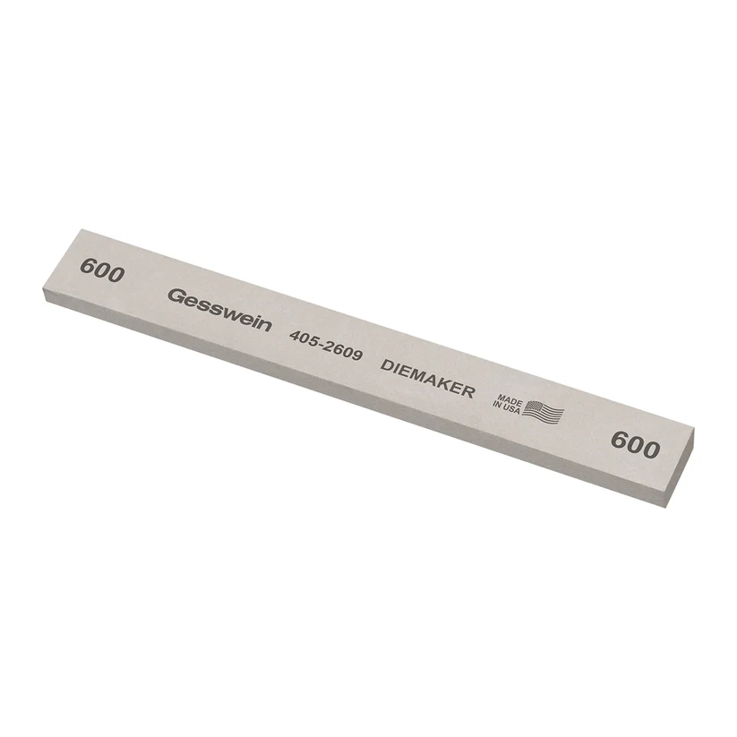 Gesswein® Diemaker Stones - 3/4" x 1/4" x 6", 600 Grit  (Pkg. of 6)