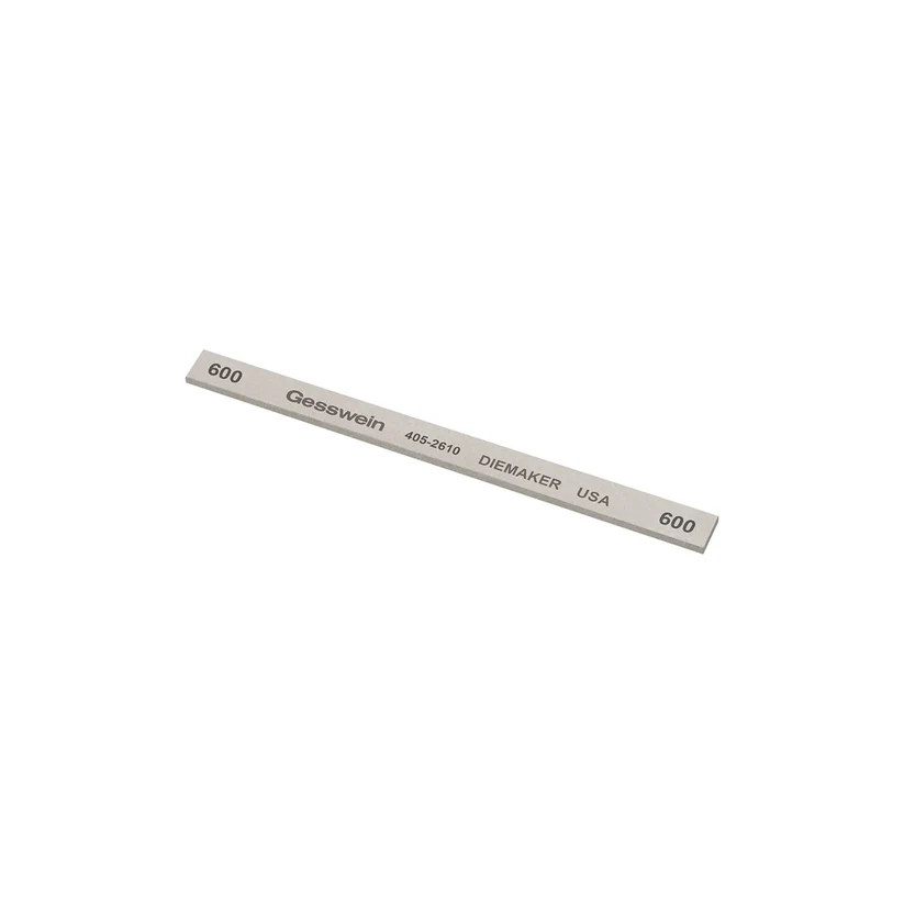 Gesswein® Diemaker Stones - 1/4" x 1/16" x 4", 600 Grit  (Pkg. of 12)