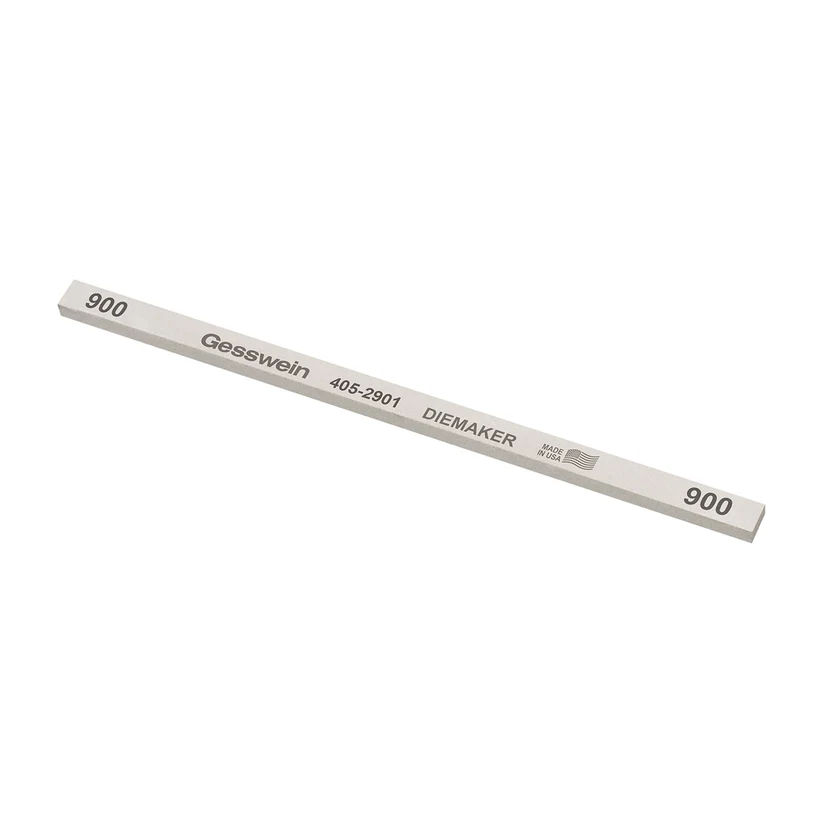 [405-2901] Gesswein® Diemaker Stones - 1/4" x 1/8" x 6", 900 Grit  (Pkg. of 12)