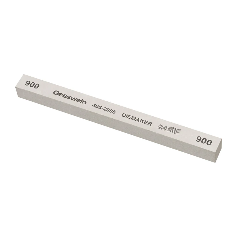 [405-2905] Gesswein® Diemaker Stones - 1/2" x 1/2" x 6", 900 Grit  (Pkg. of 6)
