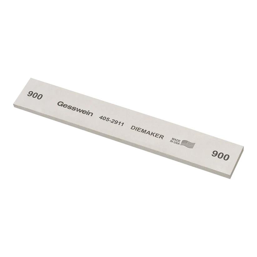 [405-2911] Gesswein® Diemaker Stones - 1" x 1/8" x 6", 900 Grit  (Pkg. of 6)