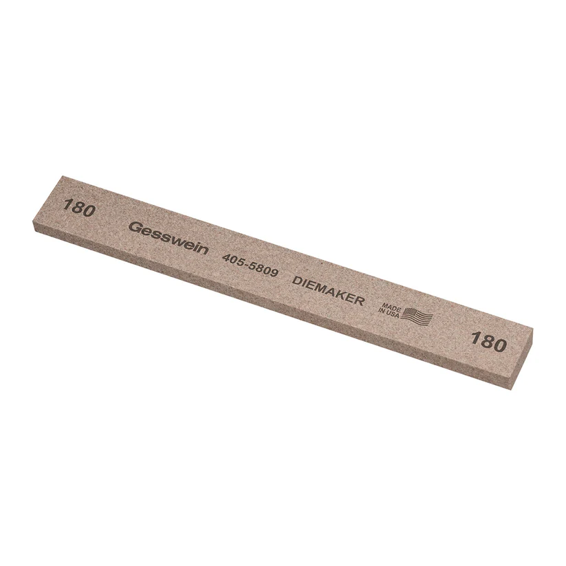 Gesswein® Diemaker Stones - 3/4" x 1/4" x 6", 180 Grit  (Pkg. of 6)