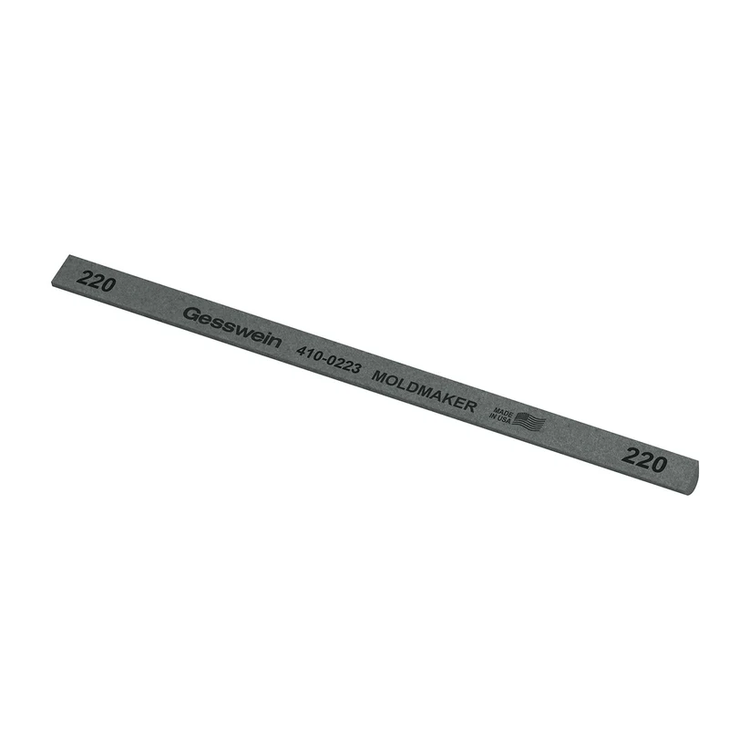 Gesswein® Moldmaker Stones - 1/4" x 6" Hybrid, 220 Grit  (Pkg. of 12)