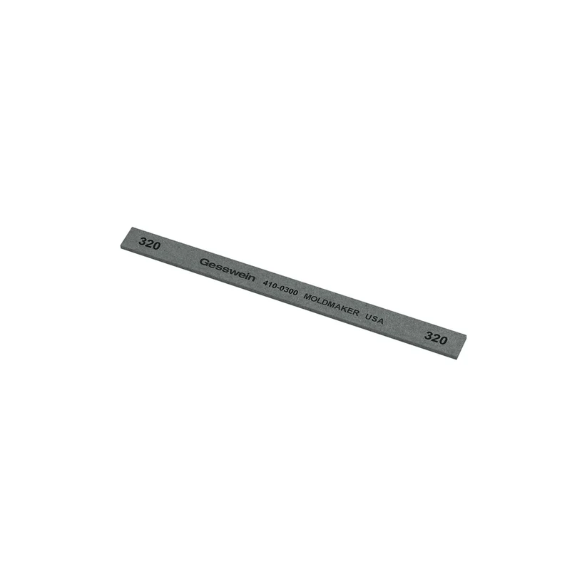 Gesswein® Moldmaker Stones - 1/4" x 1/16" x 4", 320 Grit  (Pkg. of 12)