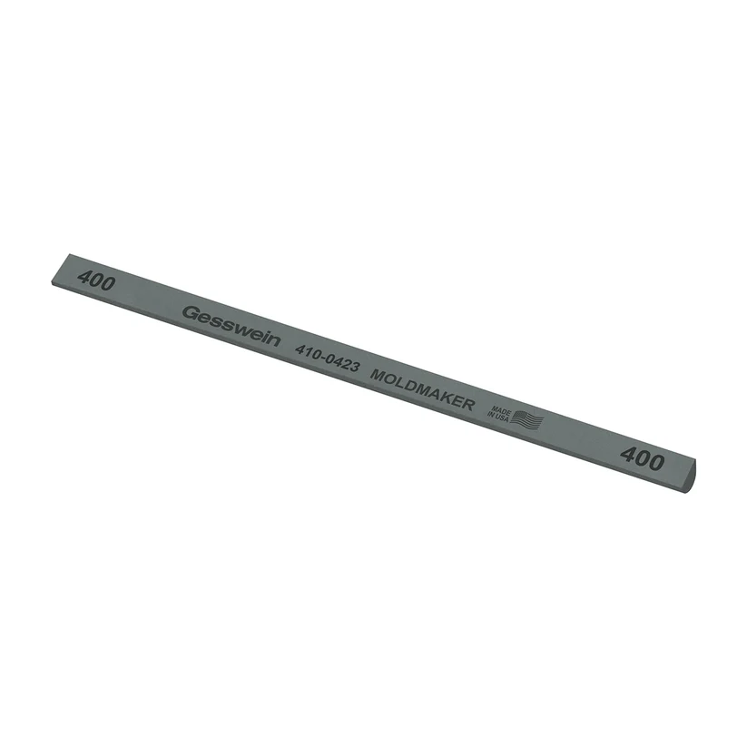 Gesswein® Moldmaker Stones - 1/4" x 6" Hybrid, 400 Grit  (Pkg. of 12)