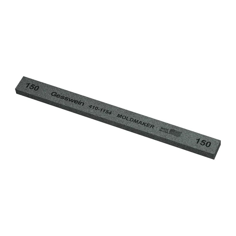 [410-1154] Gesswein® Moldmaker Stones - 1/2" x 1/4" x 6", 150 Grit  (Pkg. of 12)