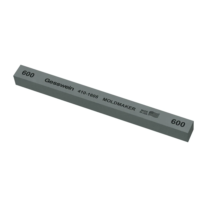 Gesswein® Moldmaker Stones - 1/2" x 1/2" x 6", 600 Grit  (Pkg. of 6)