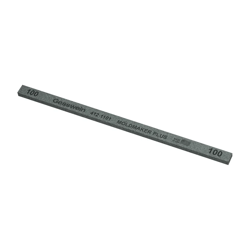 Gesswein® Moldmaker Plus Stones - 1/4" x 1/8" x 6", 100 Grit  (Pkg. of 12)