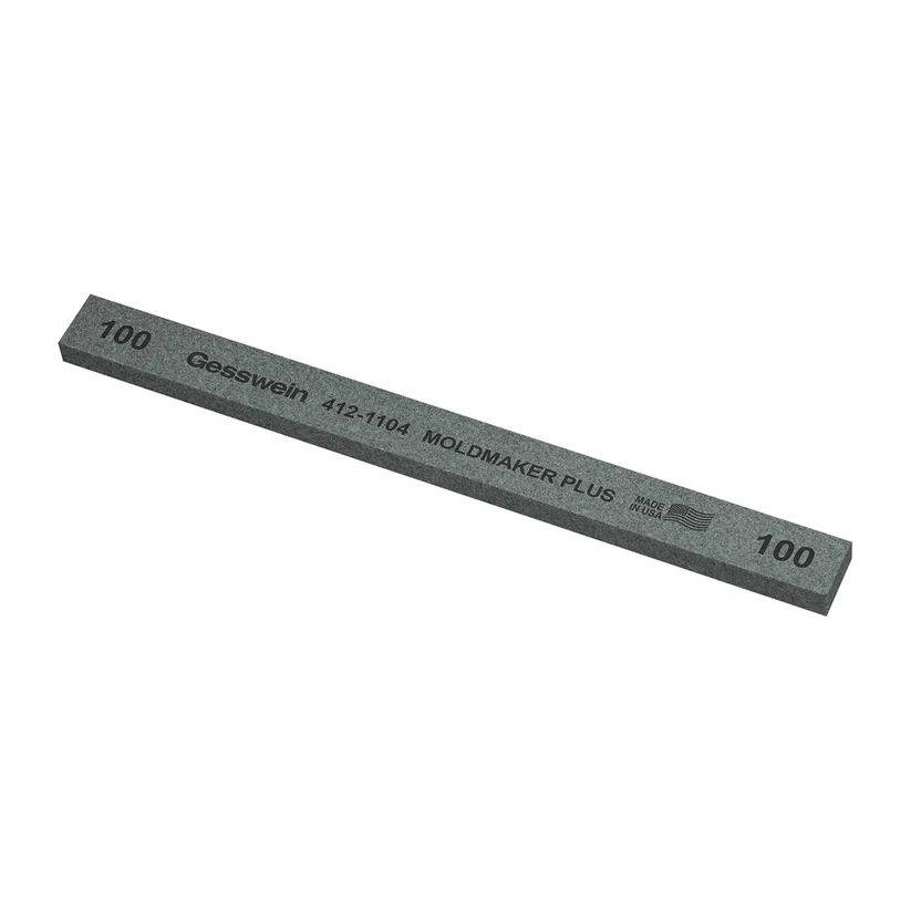 Gesswein® Moldmaker Plus Stones - 1/2" x 1/4" x 6", 100 Grit  (Pkg. of 12)