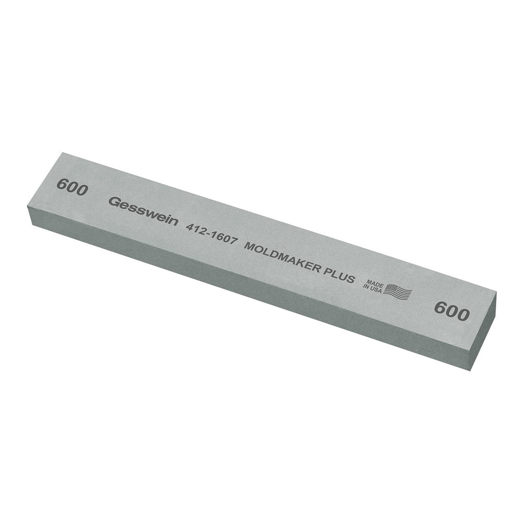 [412-1107] Gesswein® Moldmaker Plus Stones - 1" x 1/2" x 6", 150 Grit  (Pkg. of 6)