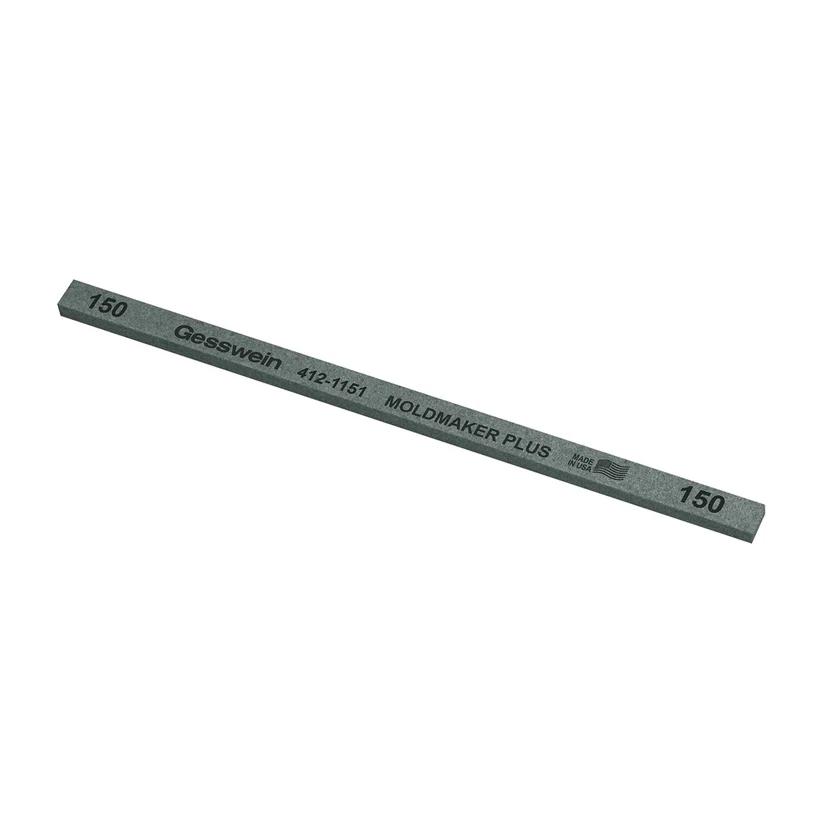 [412-1151] Gesswein® Moldmaker Plus Stones - 1/4" x 1/8" x 6", 150 Grit  (Pkg. of 12)