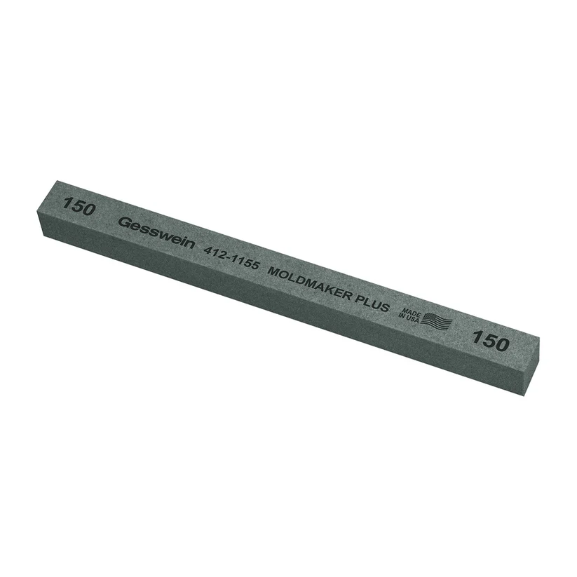 Gesswein® Moldmaker Plus Stones - 1/2" x 1/2" x 6", 150 Grit  (Pkg. of 6)