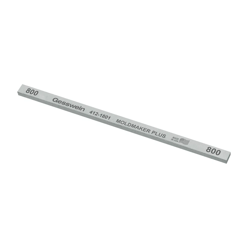 Gesswein® Moldmaker Plus Stones - 1/4" x 1/8" x 6", 800 Grit  (Pkg. of 12)
