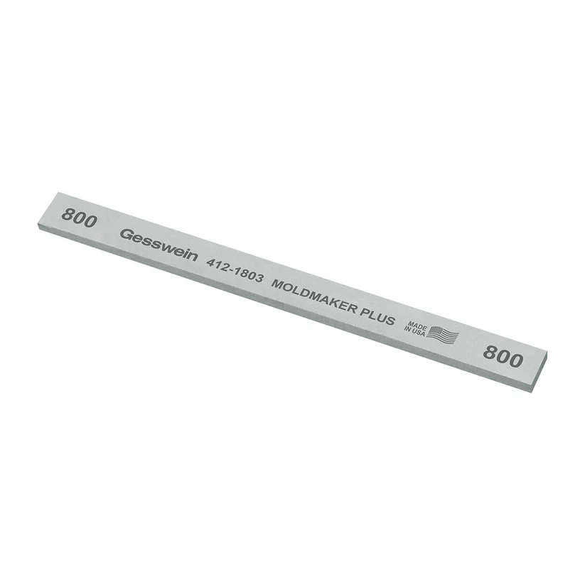 Gesswein® Moldmaker Plus Stones - 1/2" x 1/8" x 6", 800 Grit  (Pkg. of 12)