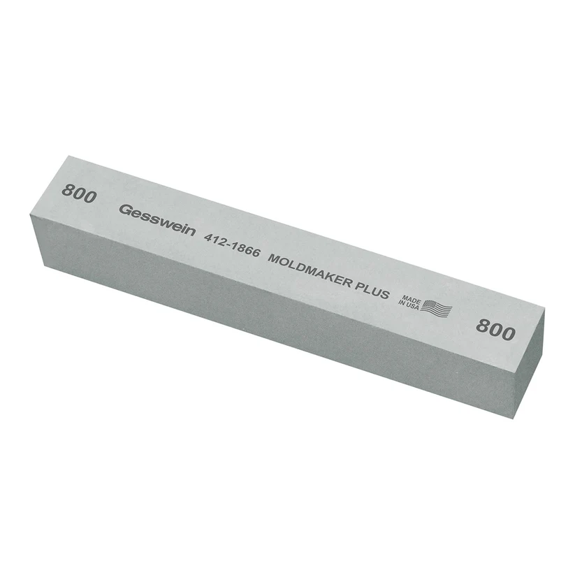 Gesswein® Moldmaker Plus Stones - 1" x 1" x 6", 800 Grit  (Pkg. of 6)