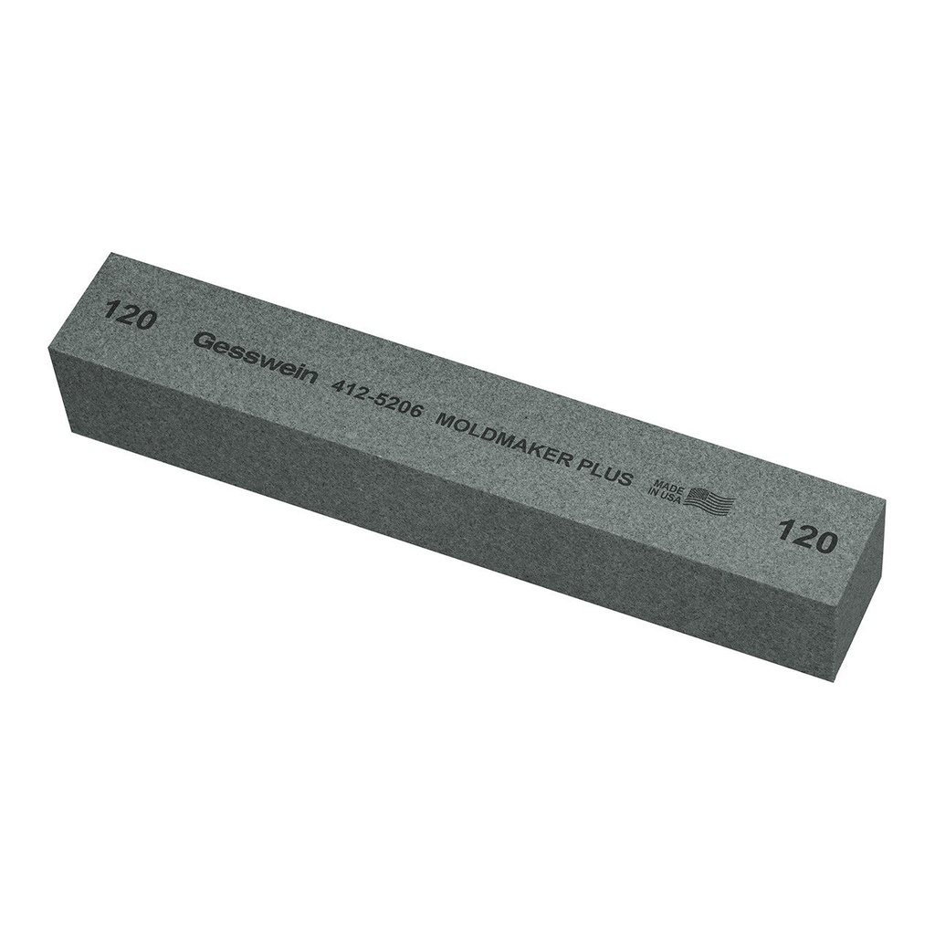 [412-1806] Gesswein® Moldmaker Plus Stones - 1" x 1" x 6", 800 Grit  (Pkg. of 6)