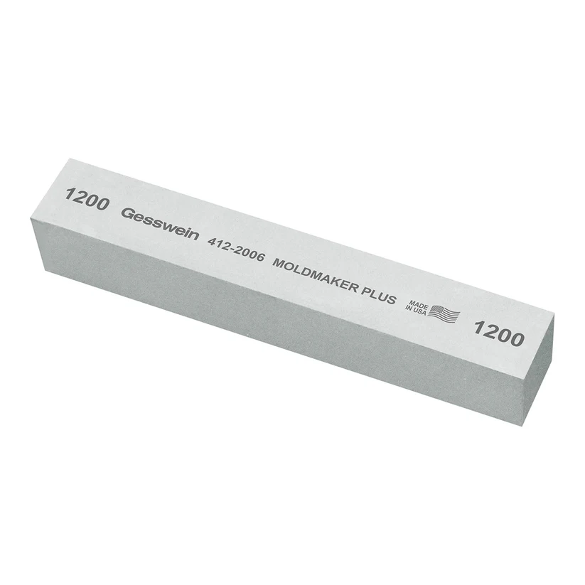 Gesswein® Moldmaker Plus Stones - 1" x 1" x 6", 1200 Grit  (Pkg. of 6)