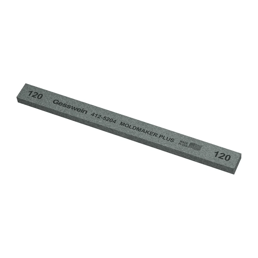 Gesswein® Moldmaker Plus Stones - 1/2" x 1/4" x 6", 120 Grit  (Pkg. of 12)
