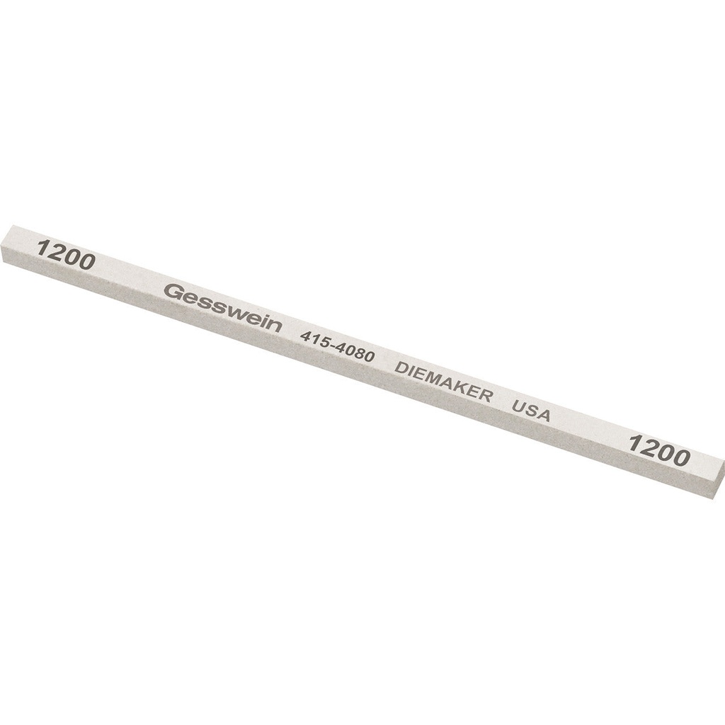 [415-0001] Gesswein® Diemaker Stones - 5/32" x 5/32" x 4", 100 Grit  (Pkg. of 12)