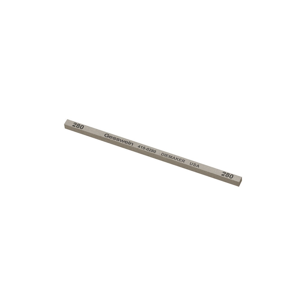 [415-0040] Gesswein® Diemaker Stones - 5/32" x 5/32" x 4", 400 Grit (Pkg. of 12)