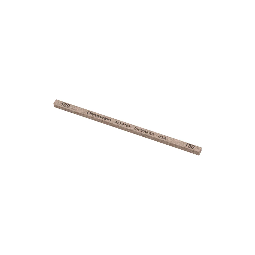 Gesswein® Diemaker Stones - 5/32" x 5/32" x 4", 180 Grit  (Pkg. of 12)