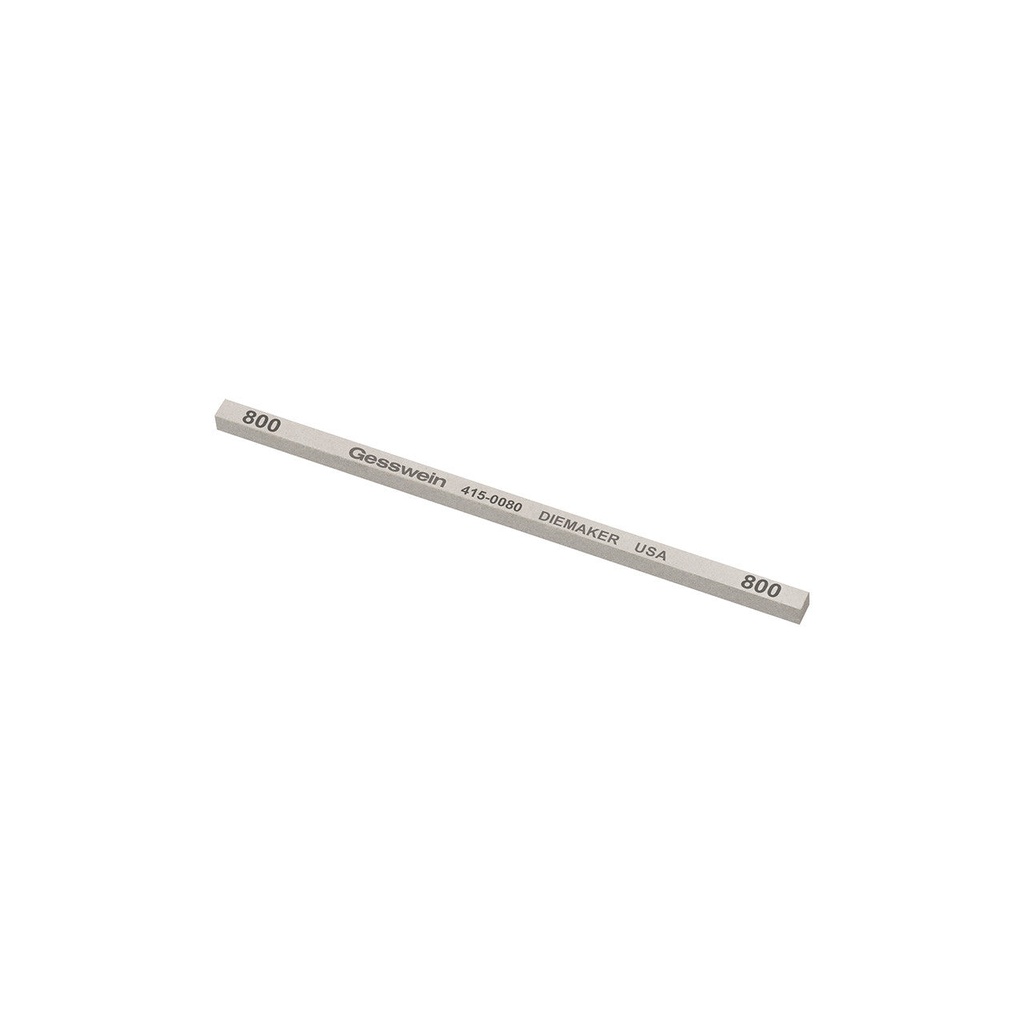 [415-0180] Gesswein® Diemaker Stones - 5/32" x 5/32" x 4", 180 Grit  (Pkg. of 12)