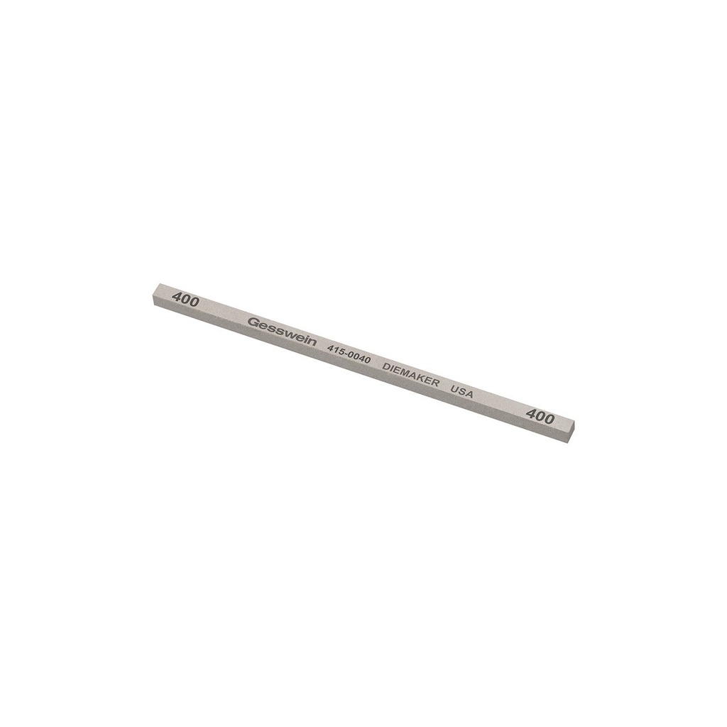 [415-0280] Gesswein® Diemaker Stones - 5/32" x 5/32" x 4", 280 Grit  (Pkg. of 12)