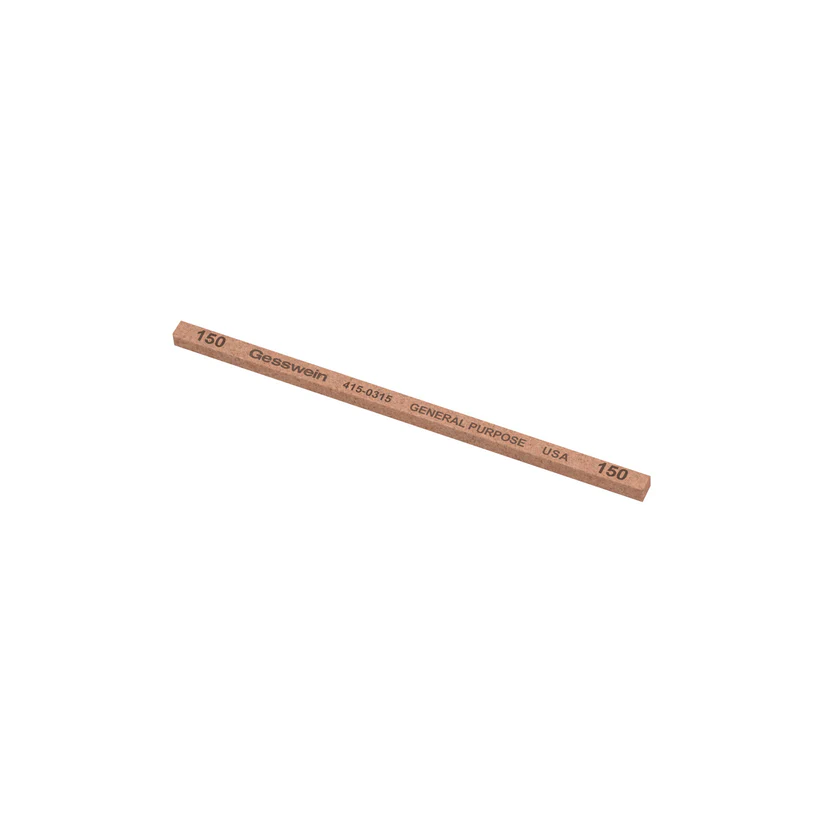 Gesswein® General Purpose Stones - 5/32" x 5/32" x 4", 150 Grit  (Pkg. of 12)