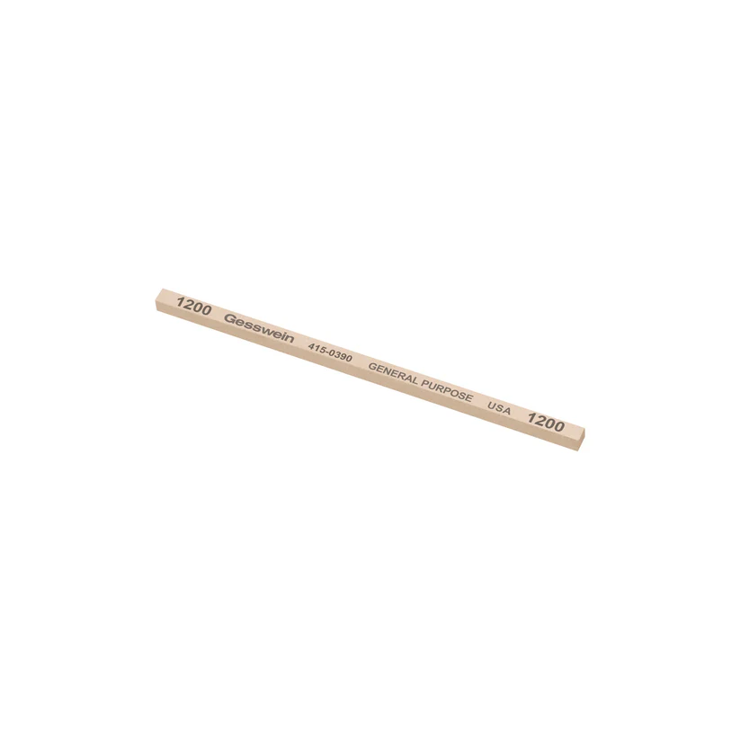 Gesswein® General Purpose Stones - 5/32" x 5/32" x 4", 1200 Grit  (Pkg. of 12)