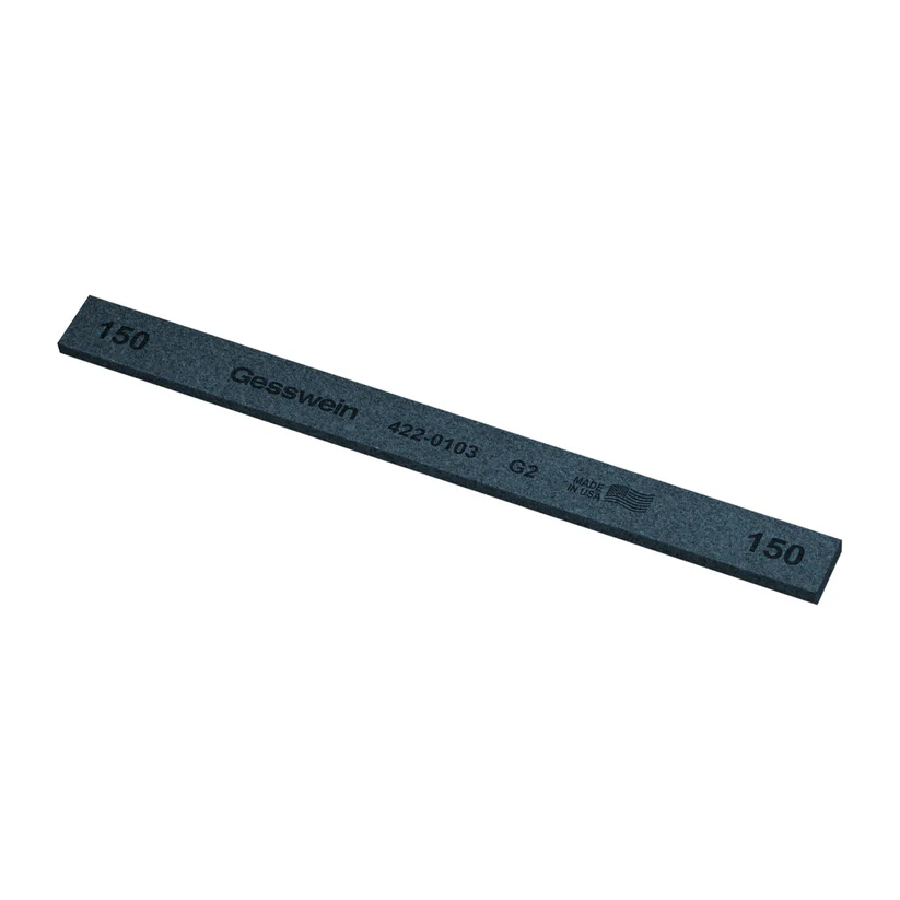 Gesswein® G2 Stones - 1/2" x 1/8" x 6", 150 Grit  (Pkg. of 12)