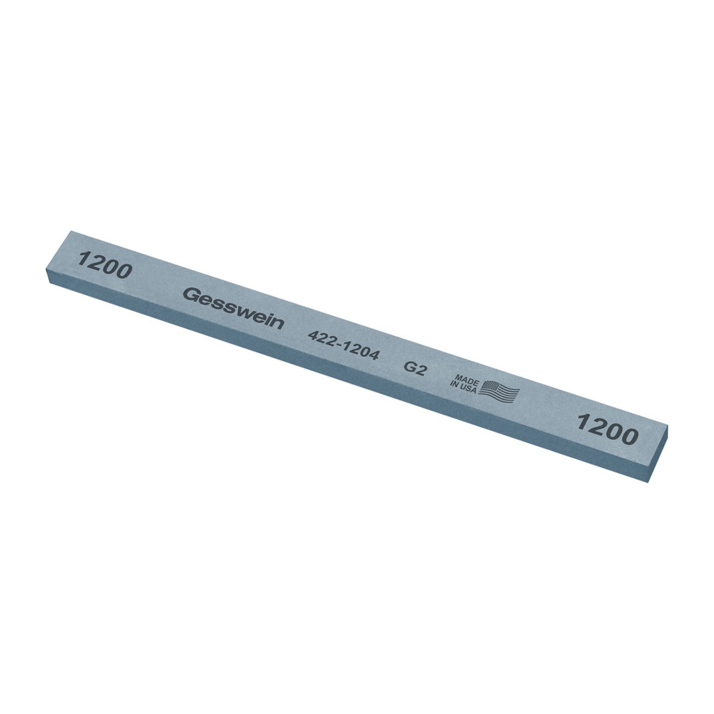 Gesswein® G2 Stones - 1/2" x 1/4" x 6", 1200 Grit  (Pkg. of 12)