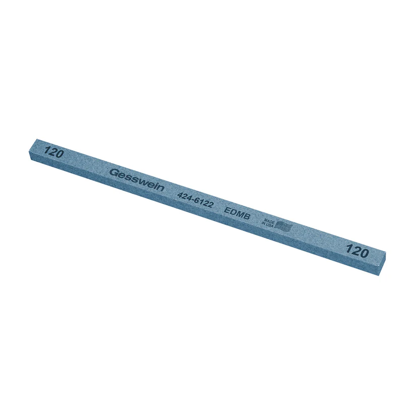 Gesswein® EDM Blue Stones - 1/4" x 1/4" x 6", 120 Grit  (Pkg. of 12)