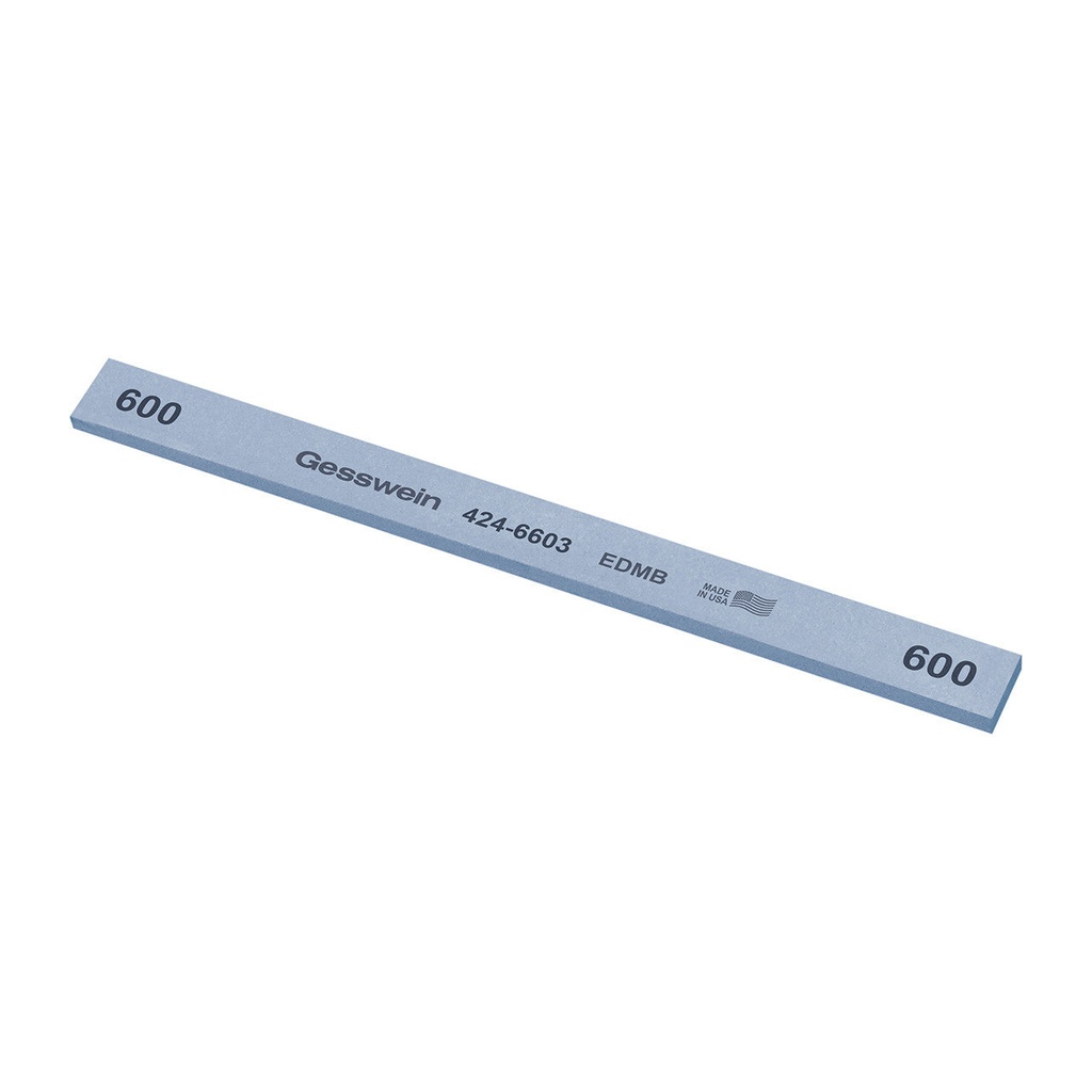 Gesswein® EDM Blue Stones - 1/2" x 1/8" x 6", 120 Grit  (Pkg. of 12)